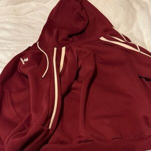 Men's Burgundy Hoodie